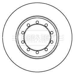 BORG & BECK Piduriketas BBD5301